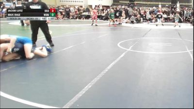 89 lbs Rr Rnd 7 - Jacob Lutz, All I See Is Gold Academy Stars - ESC vs Max Diaz, Wrecking Crew Wrestling Academy - ESC