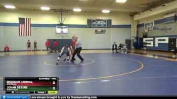 149 lbs 1st Place Match - Brendan Carroll, Wartburg vs Jonah Siebert, Buena Vista