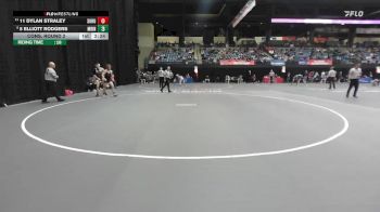 157 lbs Cons. Round 2 - 11 Dylan Straley, Southern Oregon vs 5 Elliott Rodgers, Marian