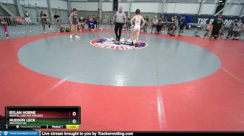 126 lbs Cons. Round 4 - Rylan Horne, Medical Lake Mat Maulers vs Hudson Leck, Wolfpack WC