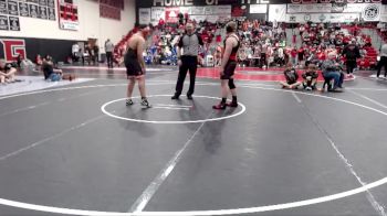 215 lbs Champ - Round 1 (16 Team) - Jackson Rippee, Gooding High School vs Alex Arredondo, Fruitland