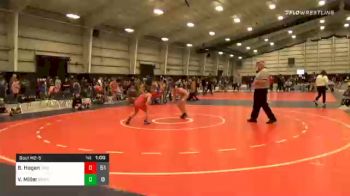 100 lbs Prelims - Bentlee Hogan, Jefferson Wrestling Club vs Vincent Miller, Bronco Wrestling Club