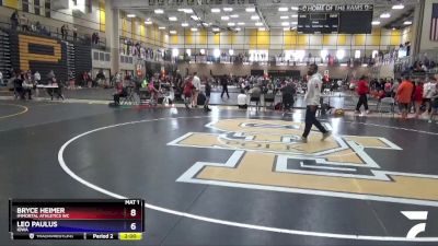 70 lbs Round 2 - Bryce Heimer, Immortal Athletics WC vs Leo Paulus, Iowa