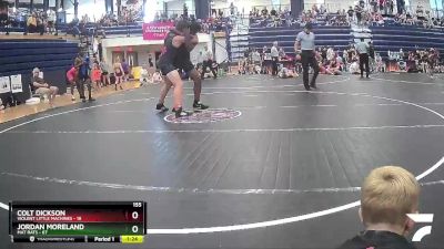 155 lbs Round 2 (6 Team) - Jordan Moreland, Mat Rats vs Colt Dickson, Violent Little Machines