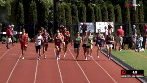 High Performance Men's 1500m, Heat 4