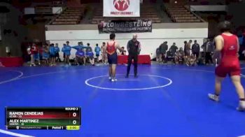 195 lbs Round 2 (16 Team) - Ramon Cendejas, KCWA vs Alex Martinez, SDIKWA