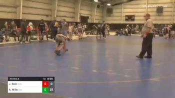 65 lbs Prelims - Jesse Seiz, Guerrila Wrestling Academy vs Ariah Mills, RWA ES Black