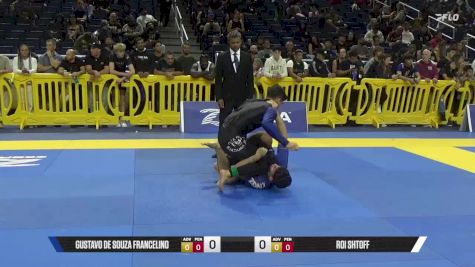 Roi Shtoff vs Gustavo De Souza Francelino 2025 Pan IBJJF Jiu-Jitsu No-Gi Championship