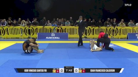 Isaih Francesco Calderon vs Igor Vinicius Santos Fir 2025 Pan IBJJF Jiu-Jitsu No-Gi Championship