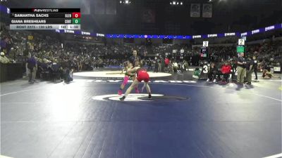 130 lbs Round Of 16 - Samantha Sachs, Glendora (SS) vs Giana Breshears, Central Valley (SJ)