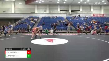 135 lbs Cons. Round 1 - Dallas Davidson, Unaffiliated vs Justice Thornton, Columbus North Wrestling Club