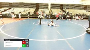 61 lbs Rr Rnd 9 - Kaison Deats, Mat Assassins White vs Anthony Warn, Team NJ X Ruthless