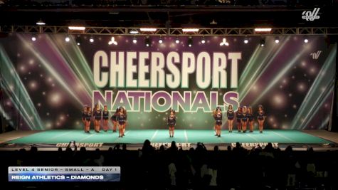 Reign Athletics - Diamonds [2026 L4 Senior - Small - A Day 1] 2026 CHEERSPORT National All Star Cheerleading Championship