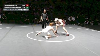 6A 165 lbs 1st Place Match - Keith Remington, League City Clear Creek vs Jonathan (Steel) Meyers, Allen