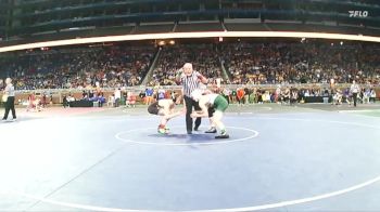D4-120 lbs Quarterfinal - Kolton Burns, Decatur vs Coleton Ernest, LeRoy Pine River