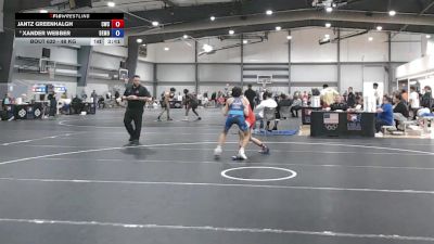 48 kg Cons. Semis - Jantz Greenhalgh, Carbon Wrestling Club vs Xander Webber, Beast Mode