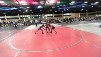 87 lbs Quarterfinal - Jordan Abania, Oakdale WC vs Tavin Lamarr, Kalispell WC