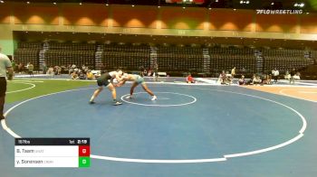 157 lbs Consi Of 8 #1 - Boltyn Taam, UNATT-Team Platypus vs Yasyf Sorensen, Corban