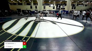 121 lbs Round Of 32 - Nick Salamone, Easton vs Tigh Coyle, Malvern Prep