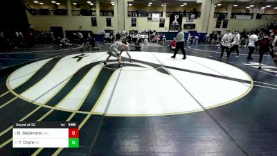 121 lbs Round Of 32 - Nick Salamone, Easton vs Tigh Coyle, Malvern Prep