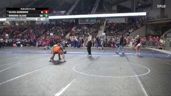 185 lbs Semifinal - Brienna Glass, Bobcat Wrestling Club vs Olivia Garrison, Ogden`s Outlaws
