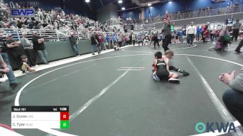 61 lbs Final - Jett Duran, Jay Wrestling Club vs CJ Tyler, Black Fox Wrestling Club