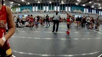 138-145 lbs Quarterfinal - Valentina Mora, Beach vs Vedanshi Ghosh, East Lake Wrestling Club