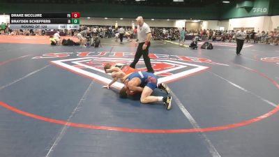138 lbs Round Of 128 - Drake McClure, PA vs Brayden Scheffers, IA