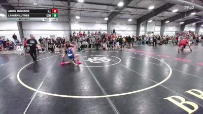 138-140 lbs Round 2 - Aiden Johnson, Alliance vs Landen Lutnes, Kelly Walsh