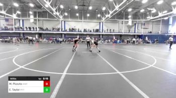 141 lbs Round Of 64 - Michael Pizzuto, Unattached-University Of Maryland vs Emory Taylor, Pittsburgh