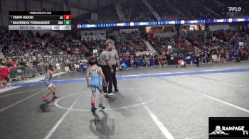 55 lbs Quarterfinal - Tripp Wood, Greater Heights vs Maverick Fernandez, DC Wrestling Acad