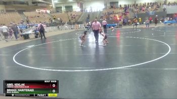 55 lbs Champ. Round 1 - Abel Keklak, Vikings Wrestling Club vs Briggs Mariteragi, Iron Knights