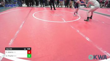 85 lbs Quarterfinal - Klay Adams, Miami Takedown Club vs Stephen Praytor, Salina Wrestling Club