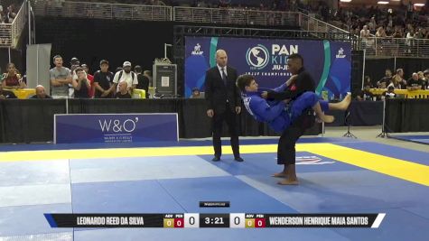 Wenderson Henrique Maia Santos vs Leonardo Reed Da Silva 2025 Pan Kids Jiu-Jitsu IBJJF Championship