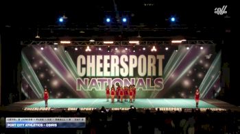 Port City Athletics - Osiris [2026 L2 Junior - Flex - D2 - Small - B Day 2] 2026 CHEERSPORT National All Star Cheerleading Championship