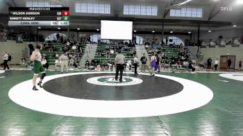 144 lbs Cons. Semi - Wilson Jamison, Christian Brothers High vs Emmitt Henley, Benedictine College Prep