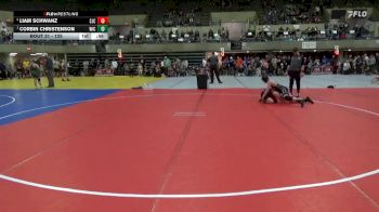 125 lbs Round 2 - Corbin Christenson, Chippewa Elite vs Liam Schwanz, St. James Cyclones