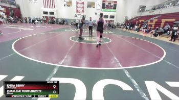 145 lbs Champ. Round 2 - Charlene Mbomakwete, Borah vs Emma Berry, LaGrande