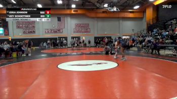 140 lbs Cons. Round 2 - Jorja Johnson, Waukon vs Izzy Schoettmer, Benton Community