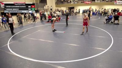 16U - 120 lbs 1st Place Match - Zeke Ranvek, MN Elite Wrestling Club vs Liam Sommer, Kenyon-Wanamingo