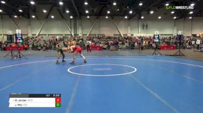 157 lbs Round of 64 - Micah Jordan, Ohio State University vs Jett Moy, Cal Poly