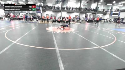 110 lbs Consi Of 32 #2 - Yanni Gianakouros, Nyack vs Ferman Puentes, Roslyn