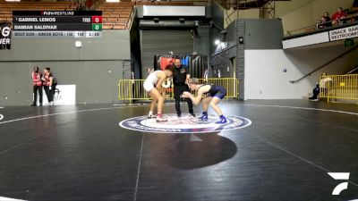 Junior Boys - 157 lbs Cons. Round 5 - Jared Castro, Legacy Wrestling Center vs Hudson Graham, Frontier High School Wrestling