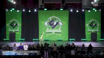 Dynamic Dance - Janelle Lemkau [2026 Youth - Solo - Contemporary/Lyrical Day 1] 2026 CSG Dance Grand Nationals
