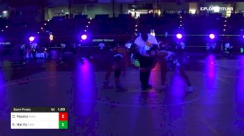 145 lbs Semifinal - Cyruss Meeks, Windy City vs Elliot Harris, Caveman Mat Club