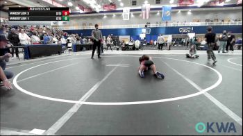 54-58 lbs Rr Rnd 4 - Arielle Wylie, Tuttle Wrestling vs Rowan Falcon, Division Bell Wrestling