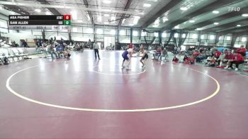 138 lbs Round 6 (8 Team) - Sam Allen, Box Elder B vs Asa Fisher, Altamont