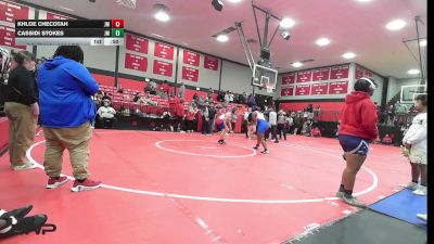 190 lbs Consolation - Khloe Checotah, John Marshall vs Cassidi Stokes, John Marshall