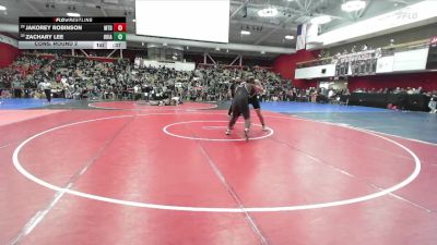 287 lbs Cons. Round 2 - Zachary Lee, College Park vs Jakorey Robinson, Mt. Diablo