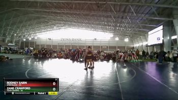 187 lbs Champ Round 1 (16 Team) - Zane Crawford, Team Champs vs Rodney Sabin, Utah Black